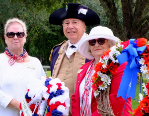 <div style="text-align:center"><strong>Veterans Day Ceremony, Ponte Vedra Valley Cemetery</strong></div>